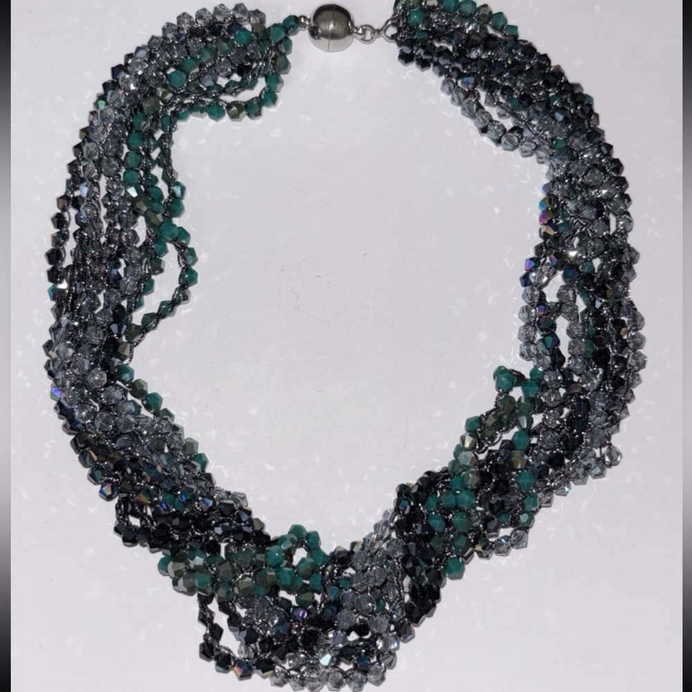 Vintage Beaded Magnetic Necklace